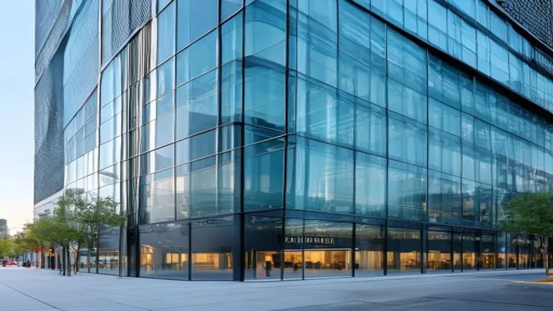 Phân tích y khoa hình ảnh Mặt dựng kính curtain wall: Xu hướng công trình thương mại 2026